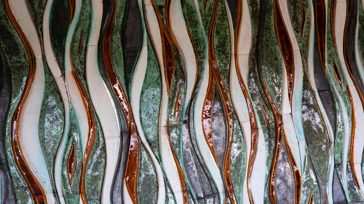 Ceramic in the exterior