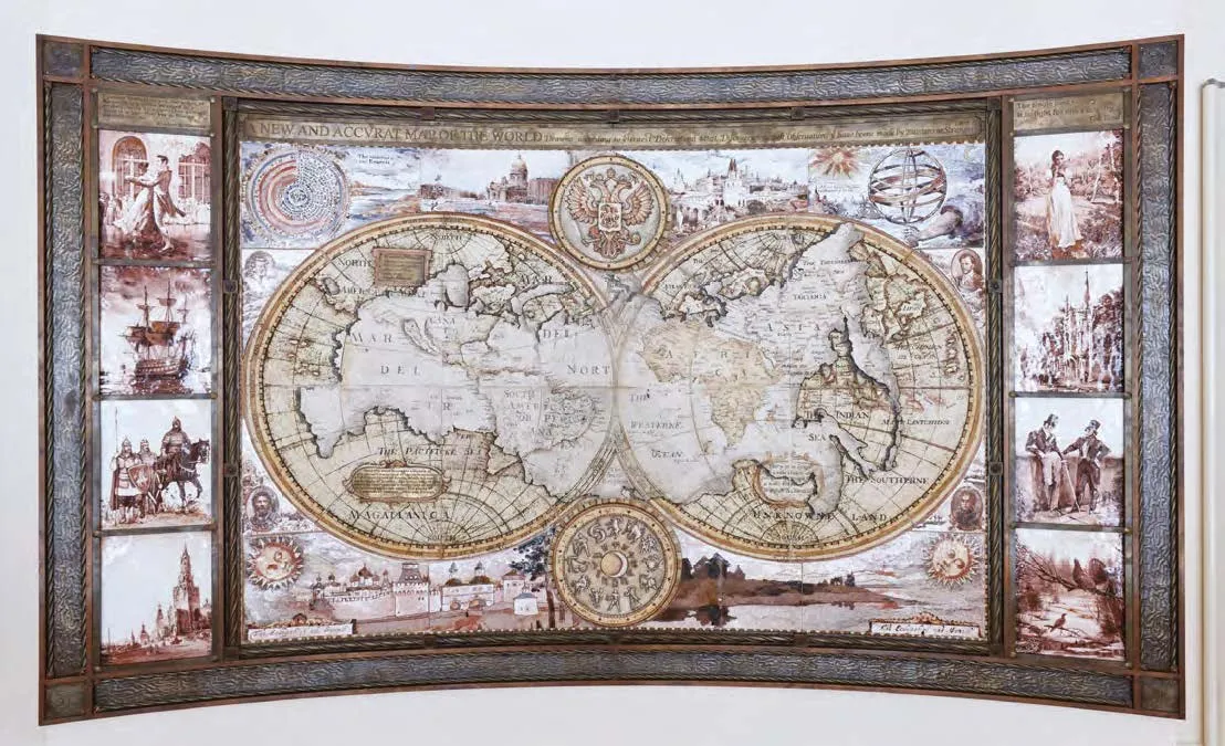 Ceramic in the interior