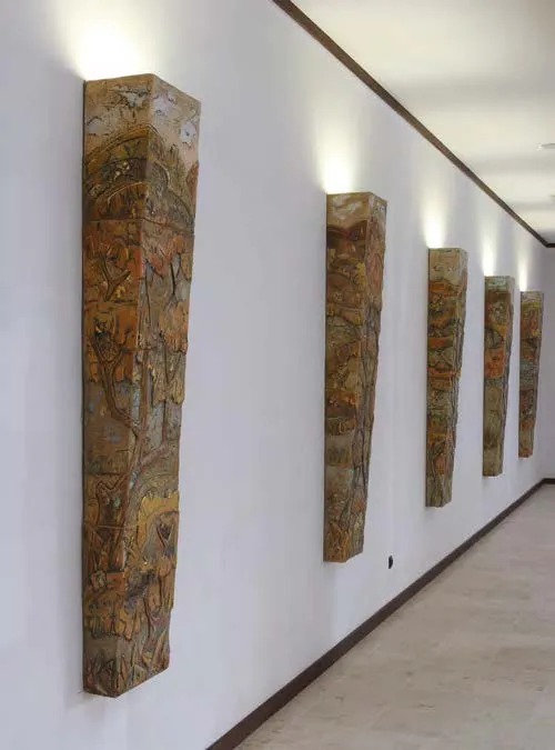 Ceramic in the interior