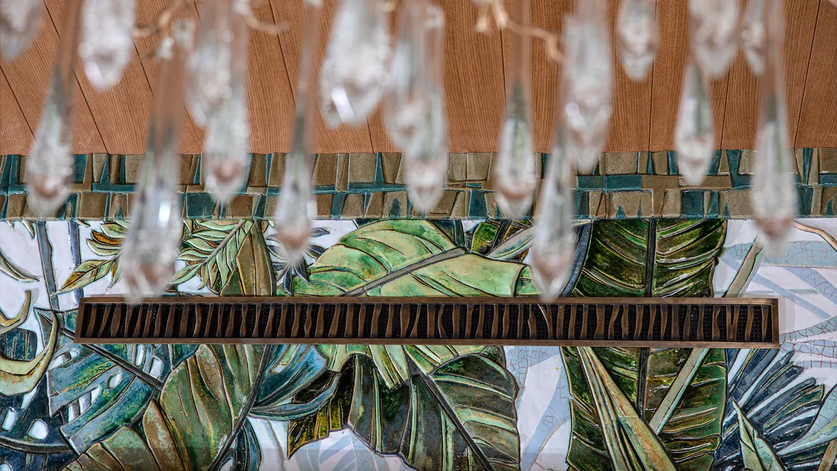 Ceramic in the interior