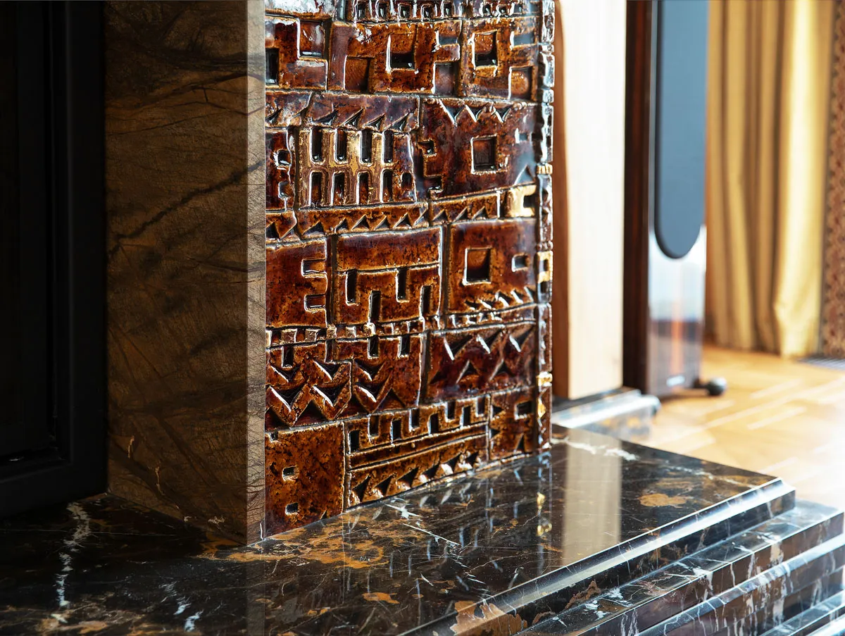 Ceramic in the interior