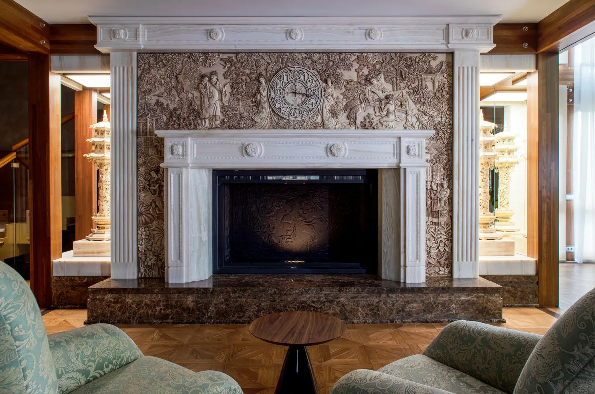 Ceramic in the interior