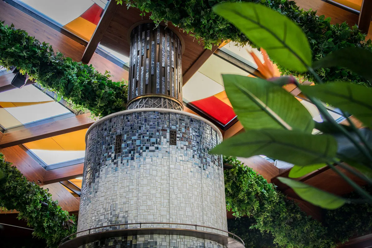 Ceramic in the interior