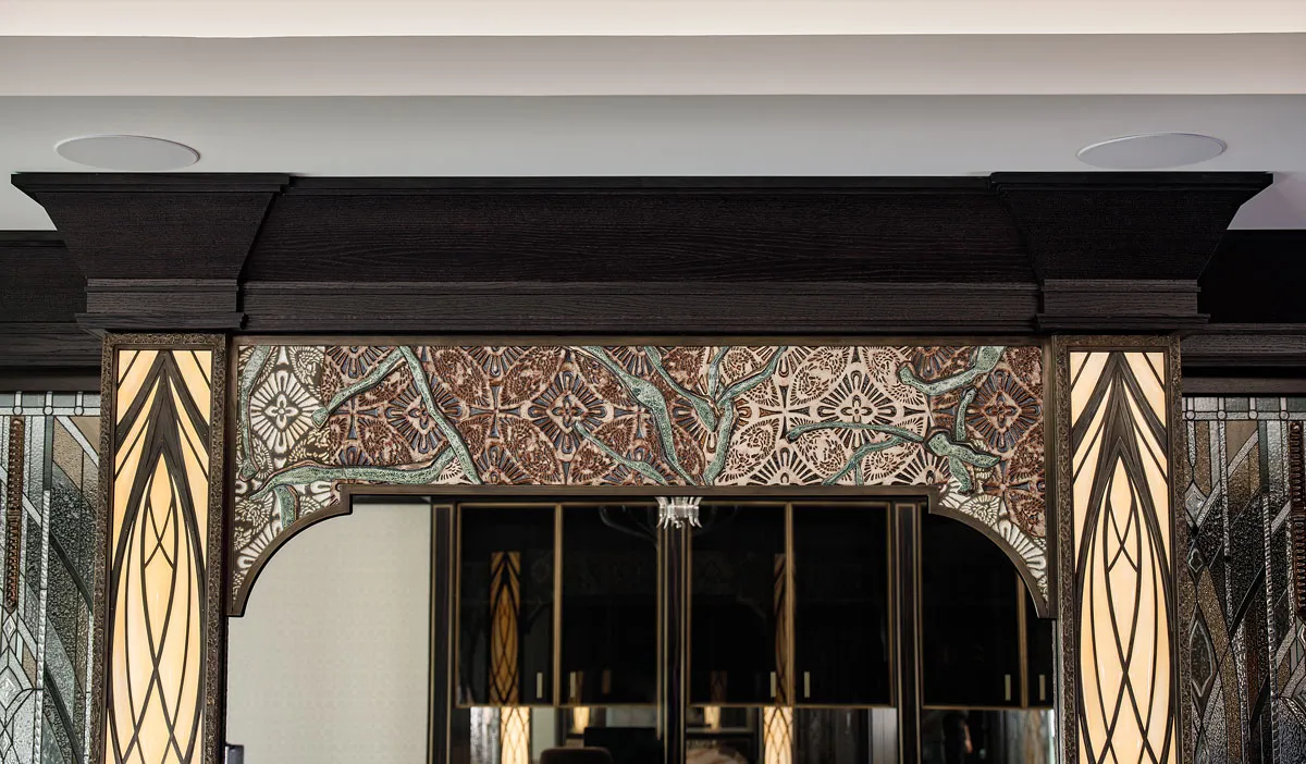 Ceramic in the interior