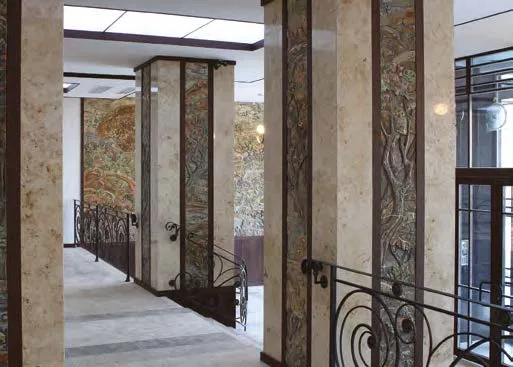 Ceramic in the interior