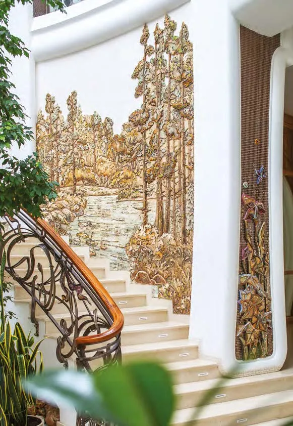 Ceramic in the interior