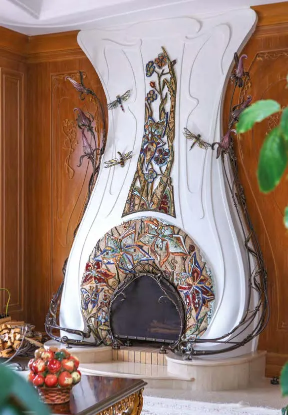 Ceramic in the interior