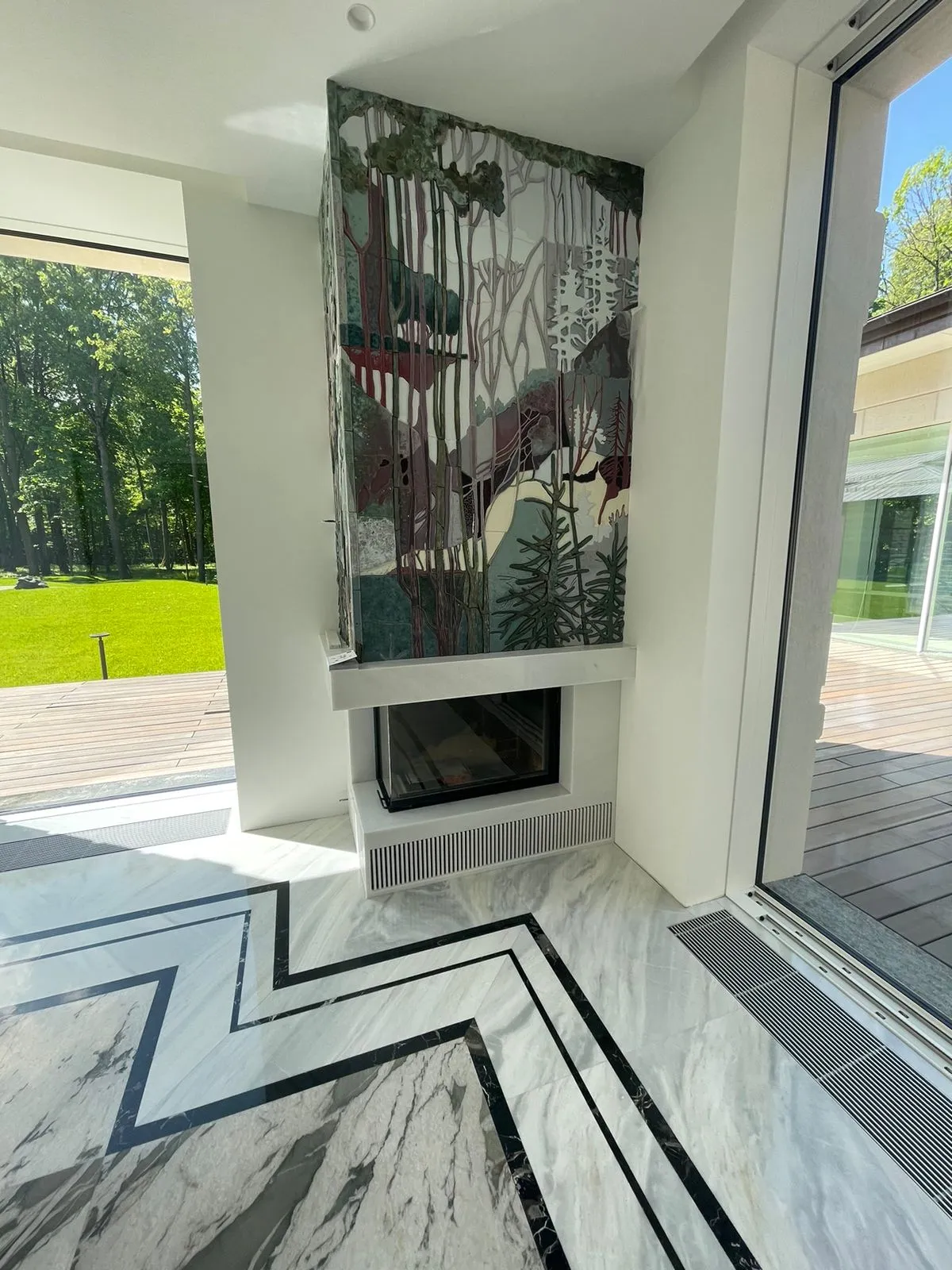 Ceramic in the interior